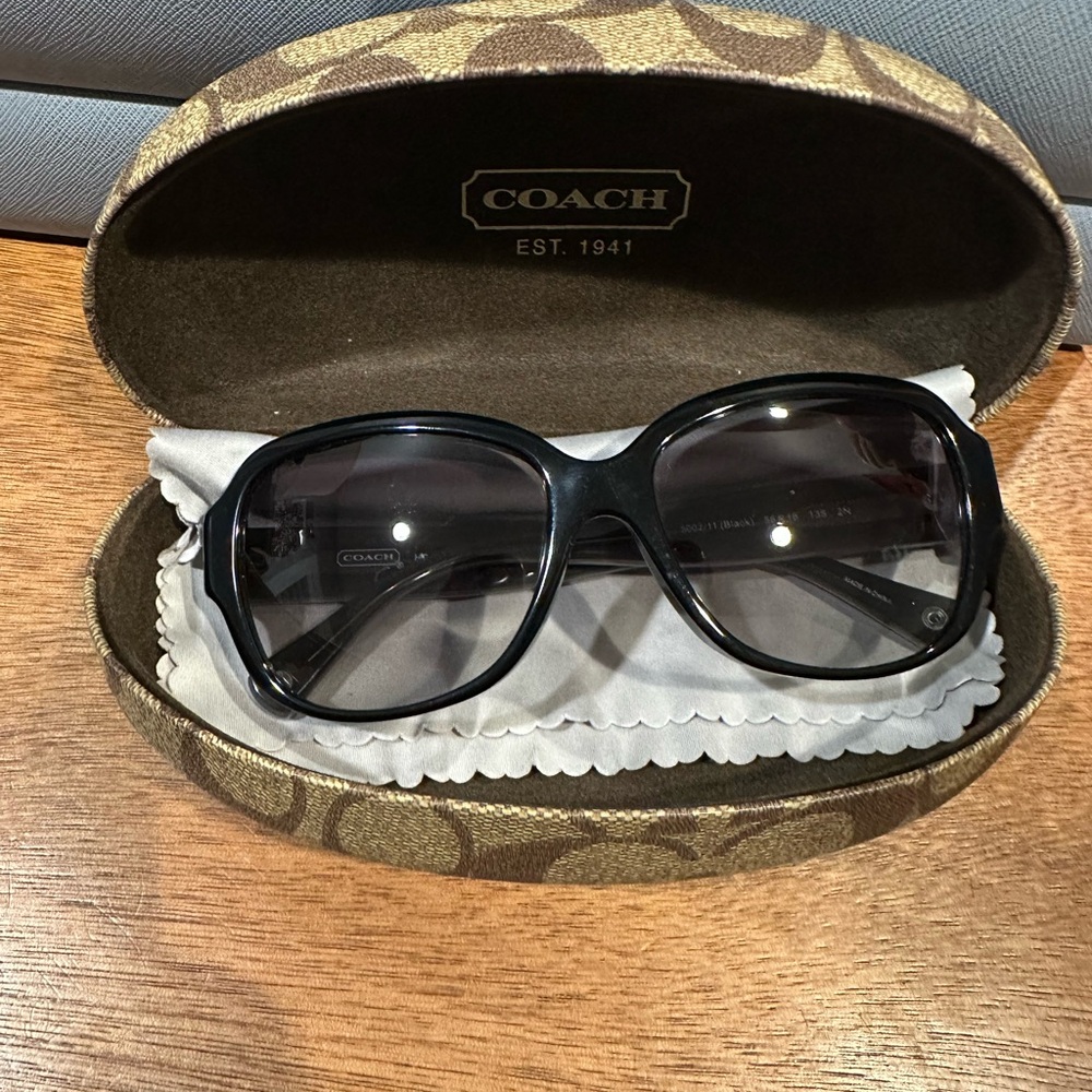 Coach Women's Black Sunglasses